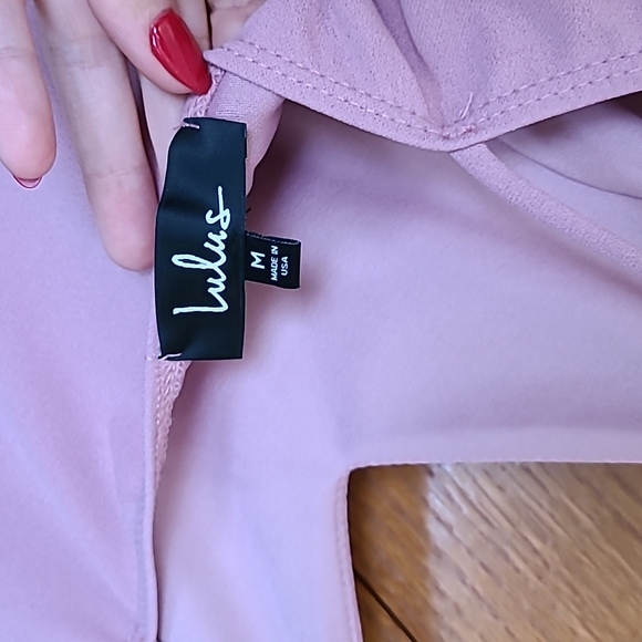 LULUS Forever Your Girl Mauve Pink Bodycon Dress - Picture 7 of 7